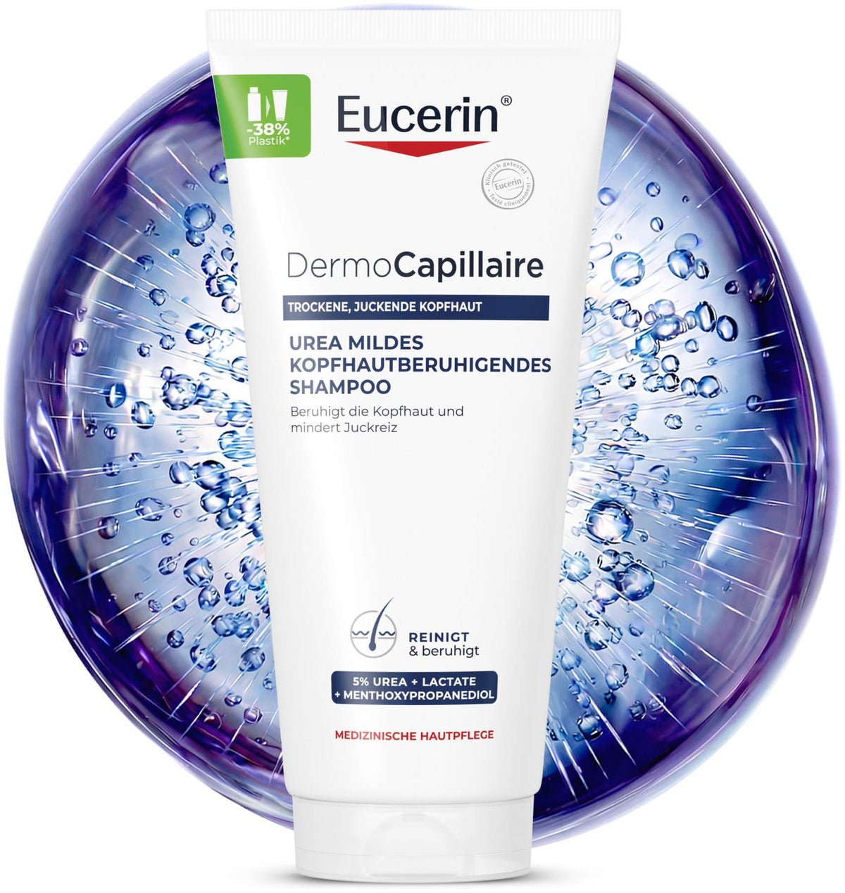 Eucerin DermoCapillaire Urea 200 ml kopfhaut beruhigendes Shampoo