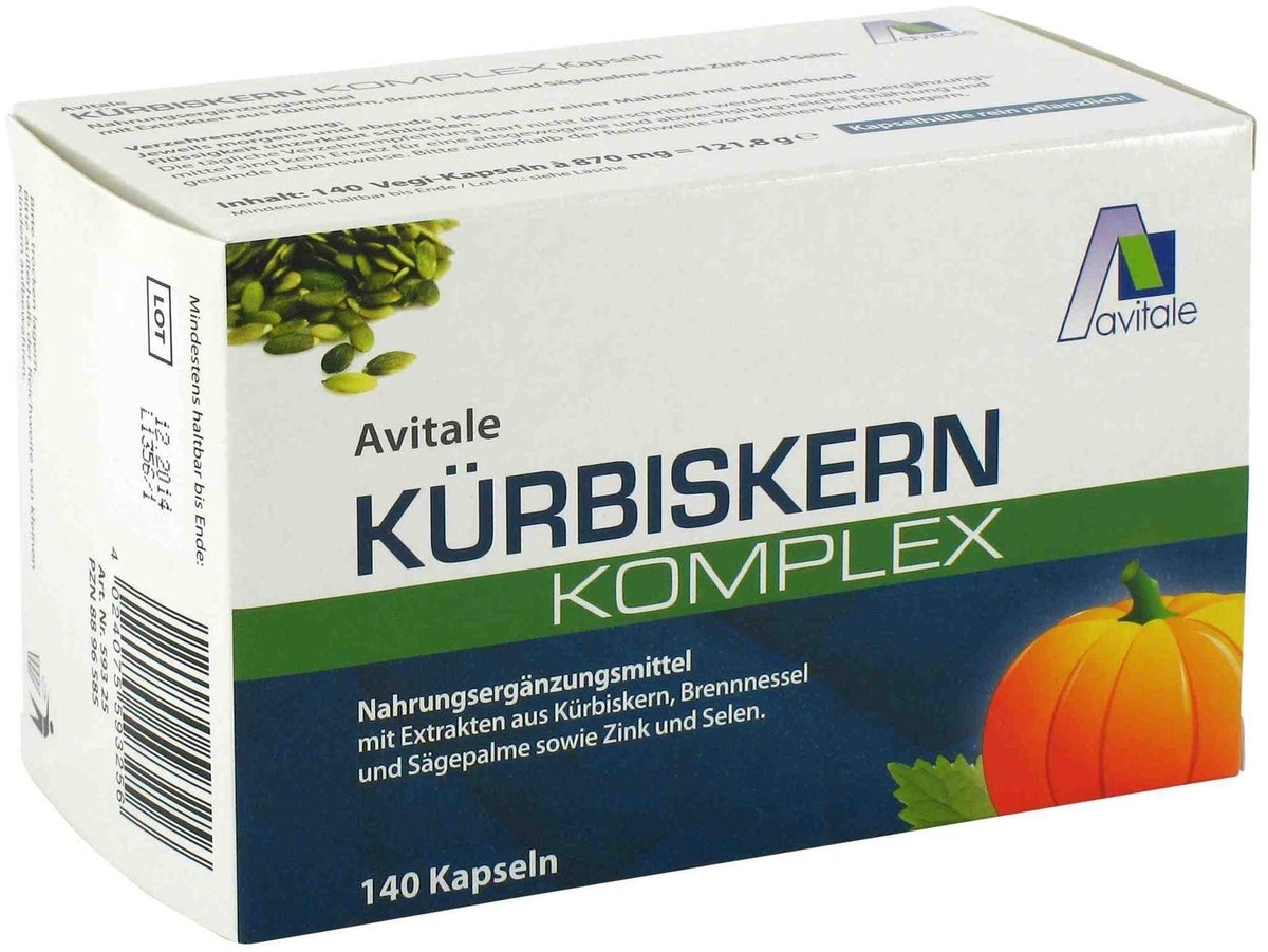 Kürbiskern Komplex 140 Kapseln