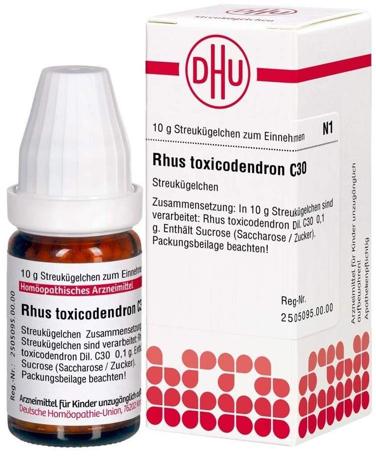 DHU Rhus toxicodendron C30 10 G Globuli