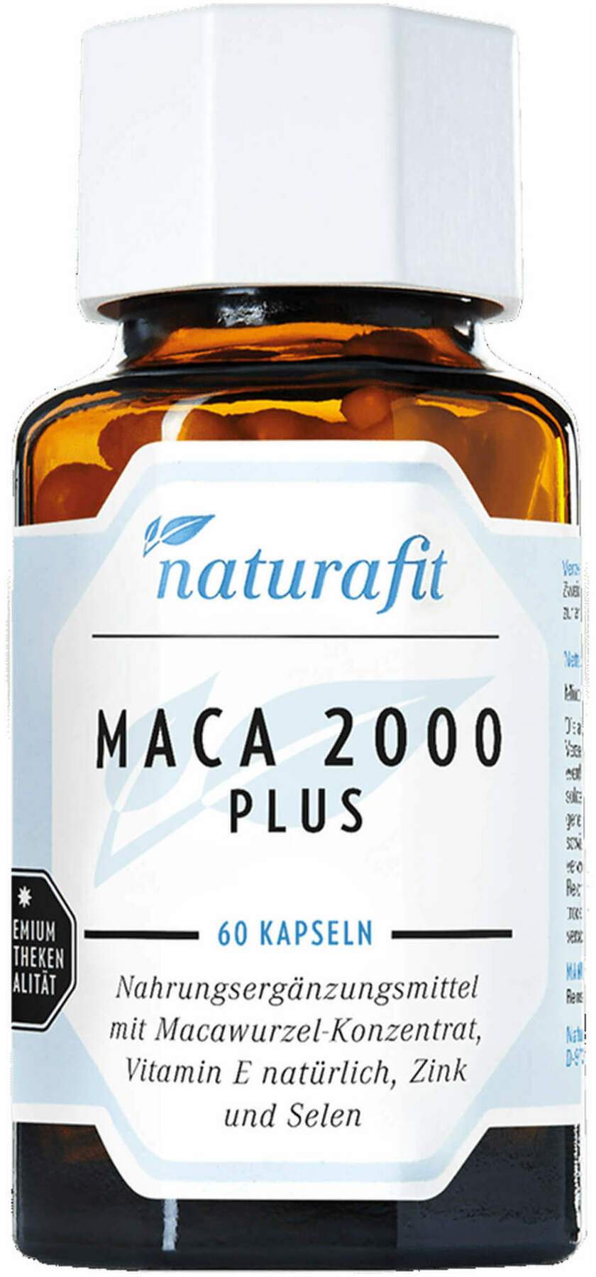 Naturafit Maca 2000 Plus Kapseln 60  Stück