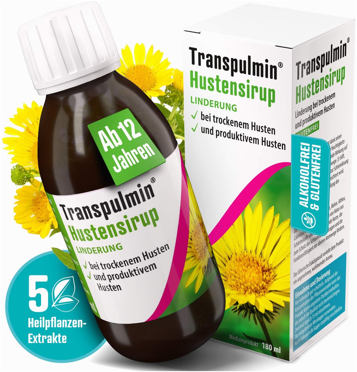 Transpulmin Hustenstiller Sirup 180 ml