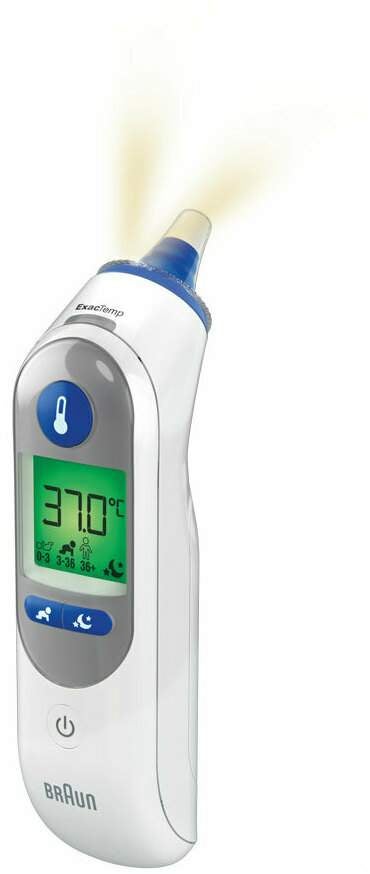 Braun Thermoscan 7+ Infrarot Ohrthermometer 1 Stück