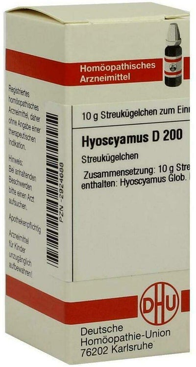Dhu Hyoscyamus D200 Globuli