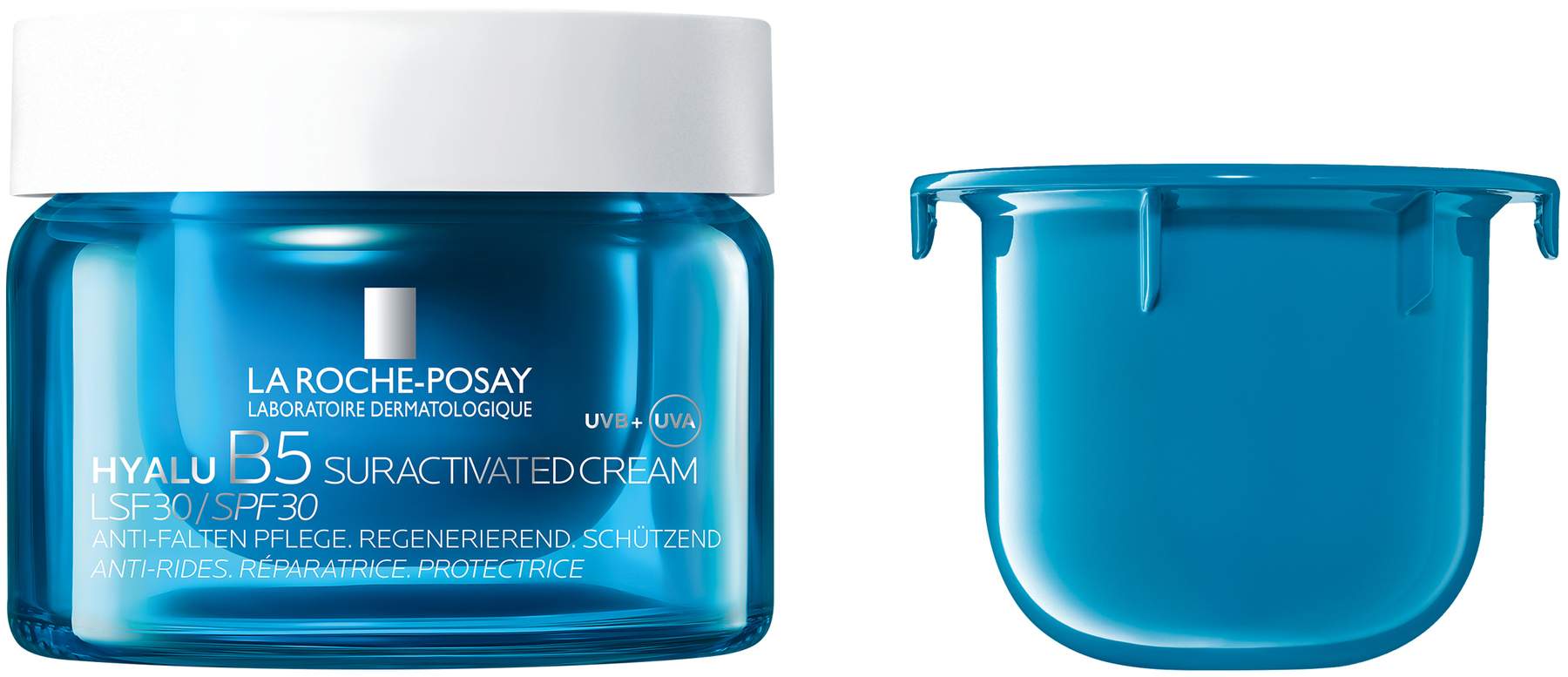 La Roche Posay Hyalu B5 Suractivated Cream LSF30 50 ml + La Roche Posay Hyalu B5 Suractivated Cream LSF30 50 ml Refill
