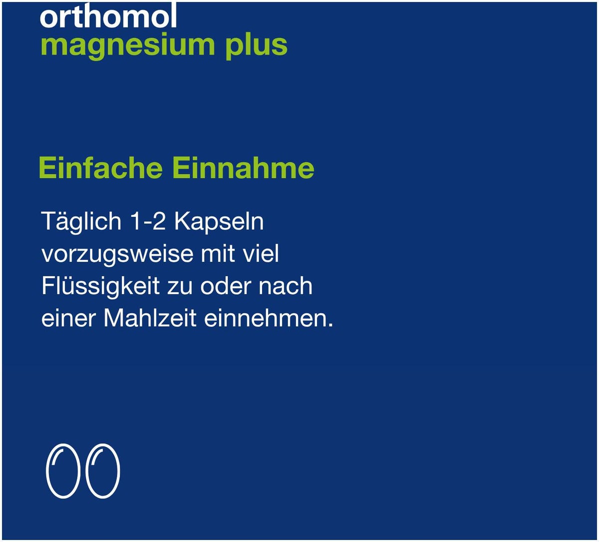 Orthomol Magnesium Plus 60 Kapseln