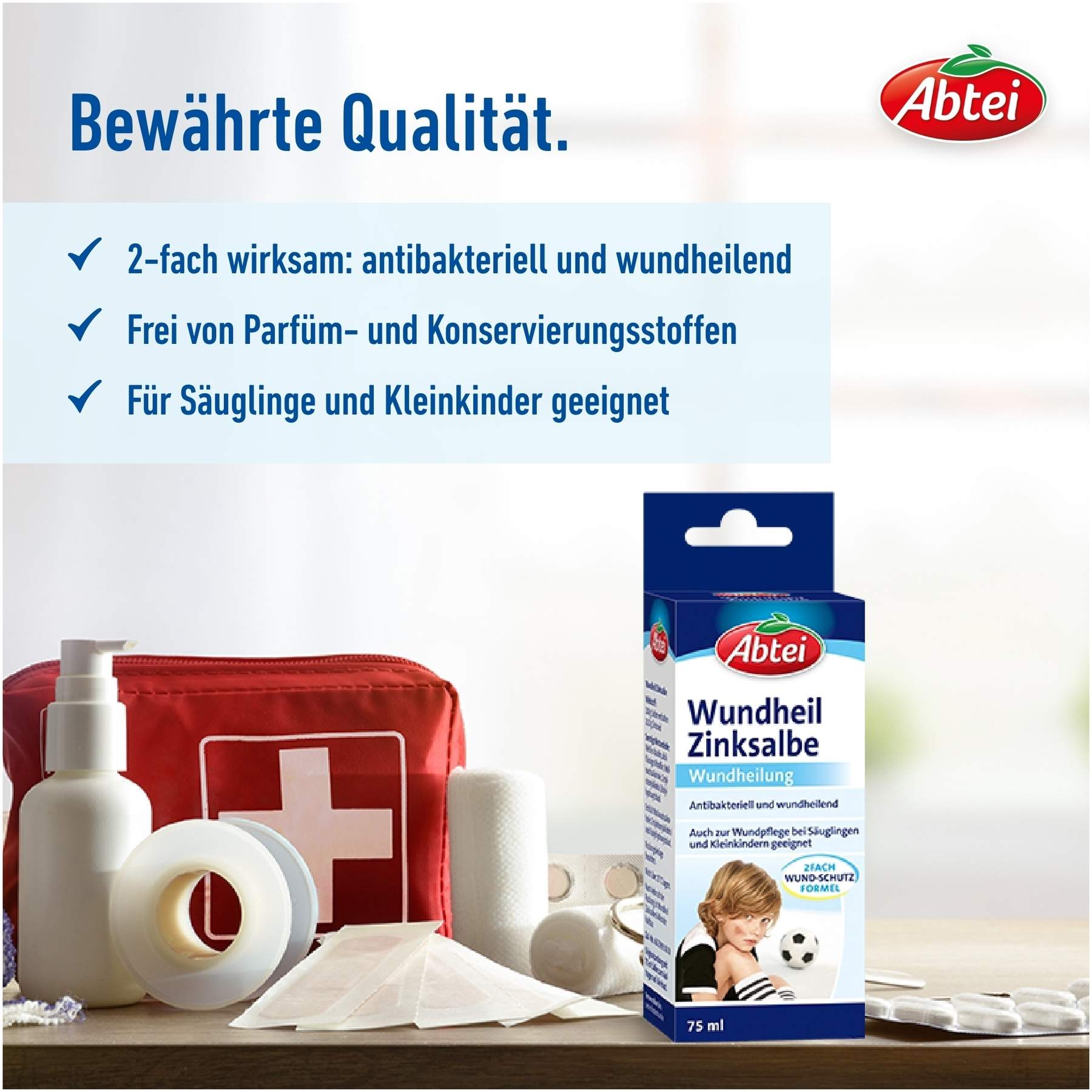 Abtei Wundheil Zinksalbe 75 ml