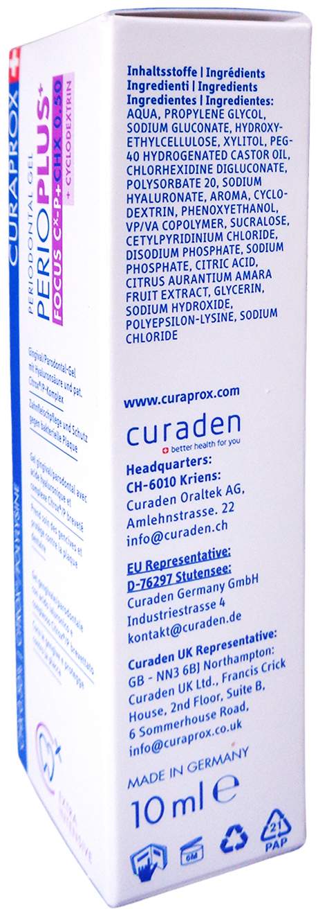 Curaprox Perio Plus+ Focus Zahngel