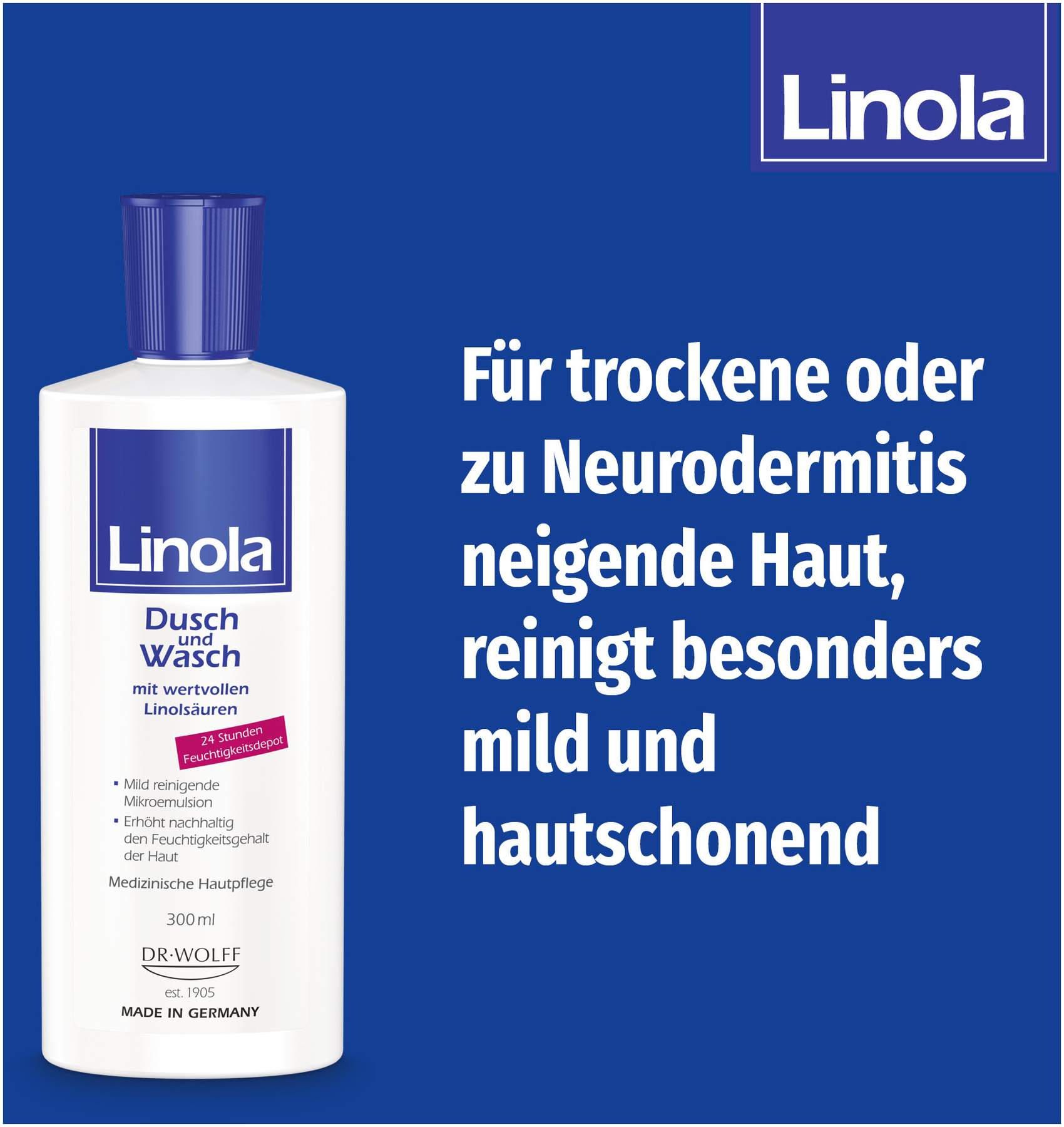 Linola Dusch- und Waschlotion 300 ml