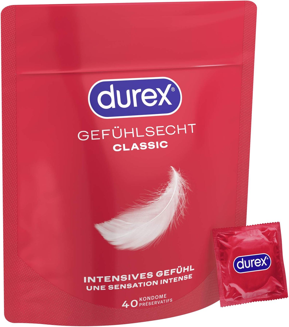 Durex Gefühlsecht classic Kondome 40 Stück
