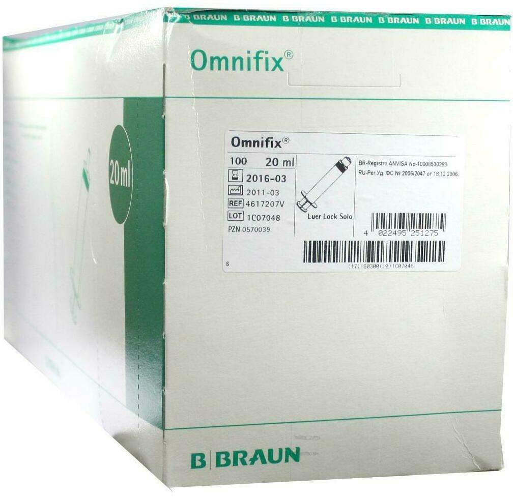 Omnifix Luer Lock Solo Spritzen
