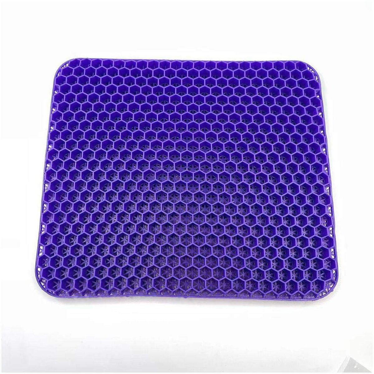 Komfort Gel-Sitzkissen Violett inkl. Bezug