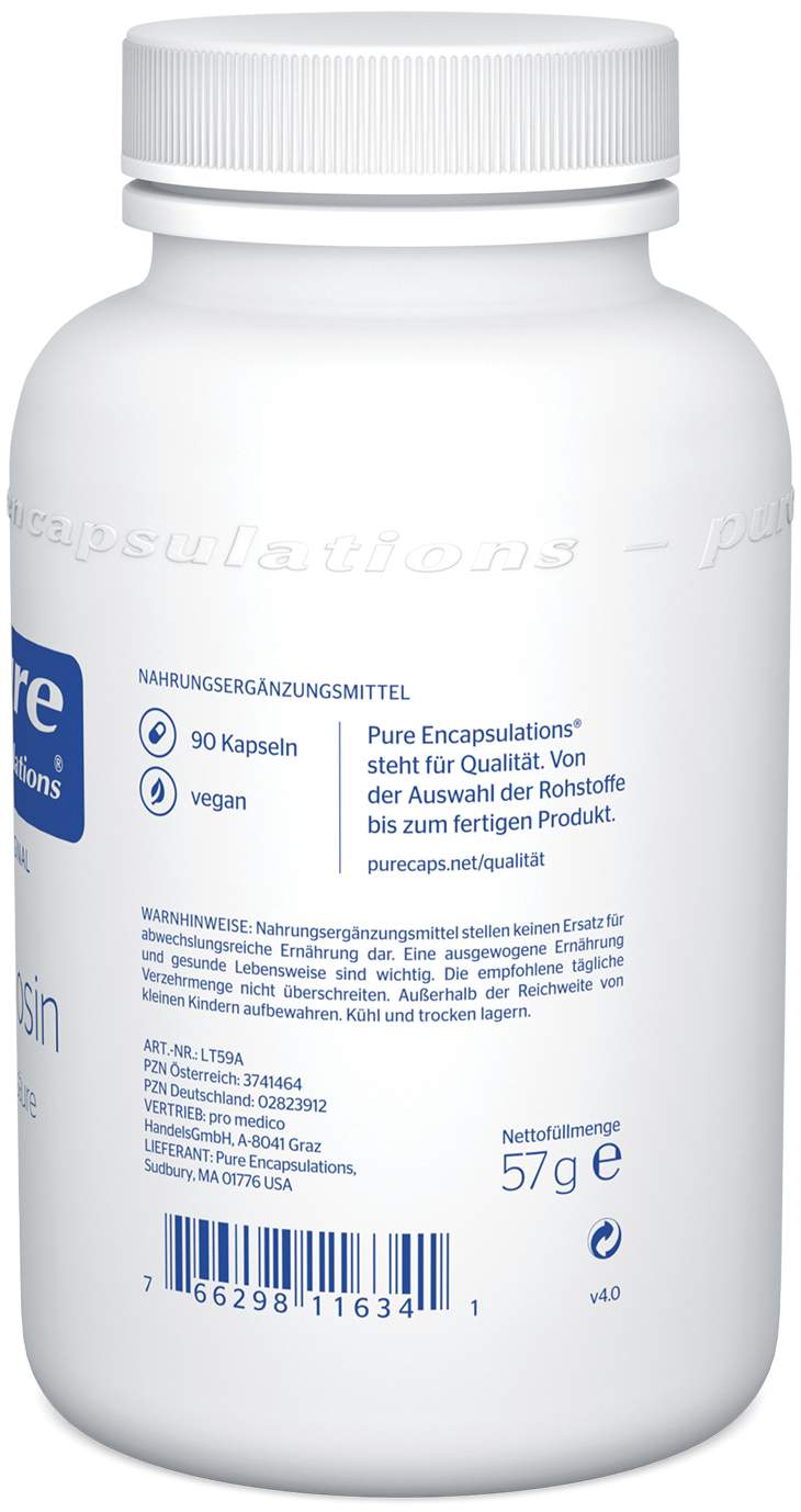 Pure Encapsulations L-Tyrosin Kapseln