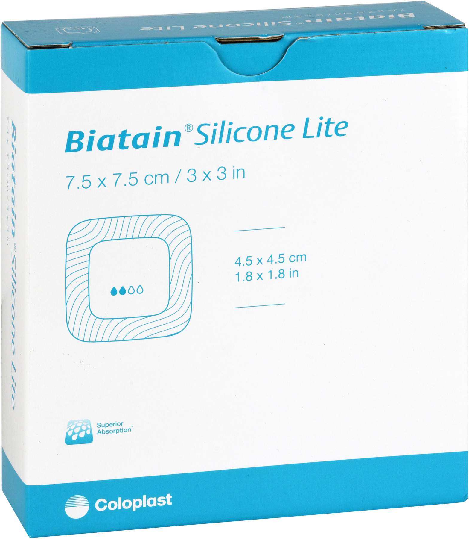 Biatain Silikon Lite Schaumverband 7    ,5cm