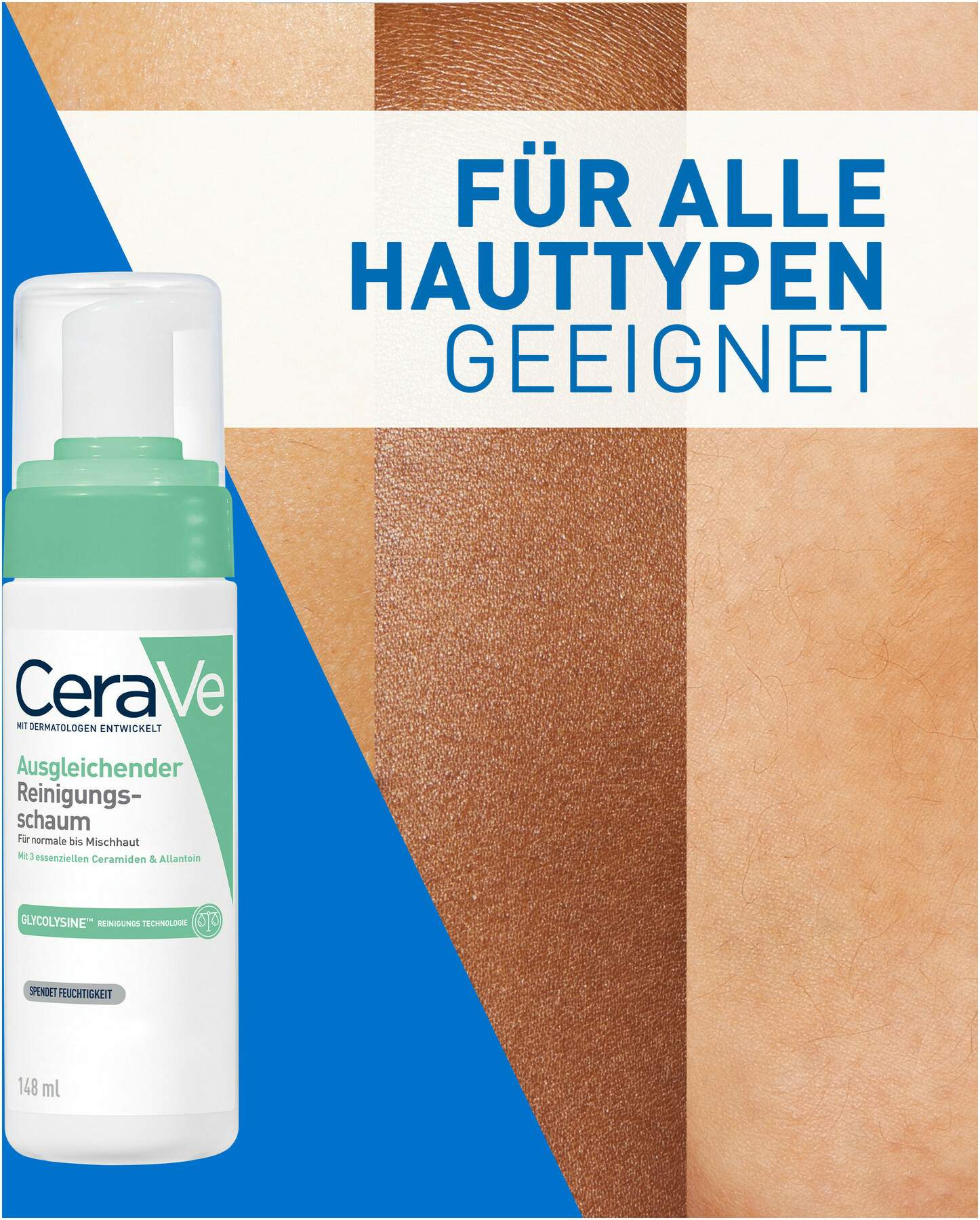 Cerave ausgleichender Reinigungsschaum 148 ml