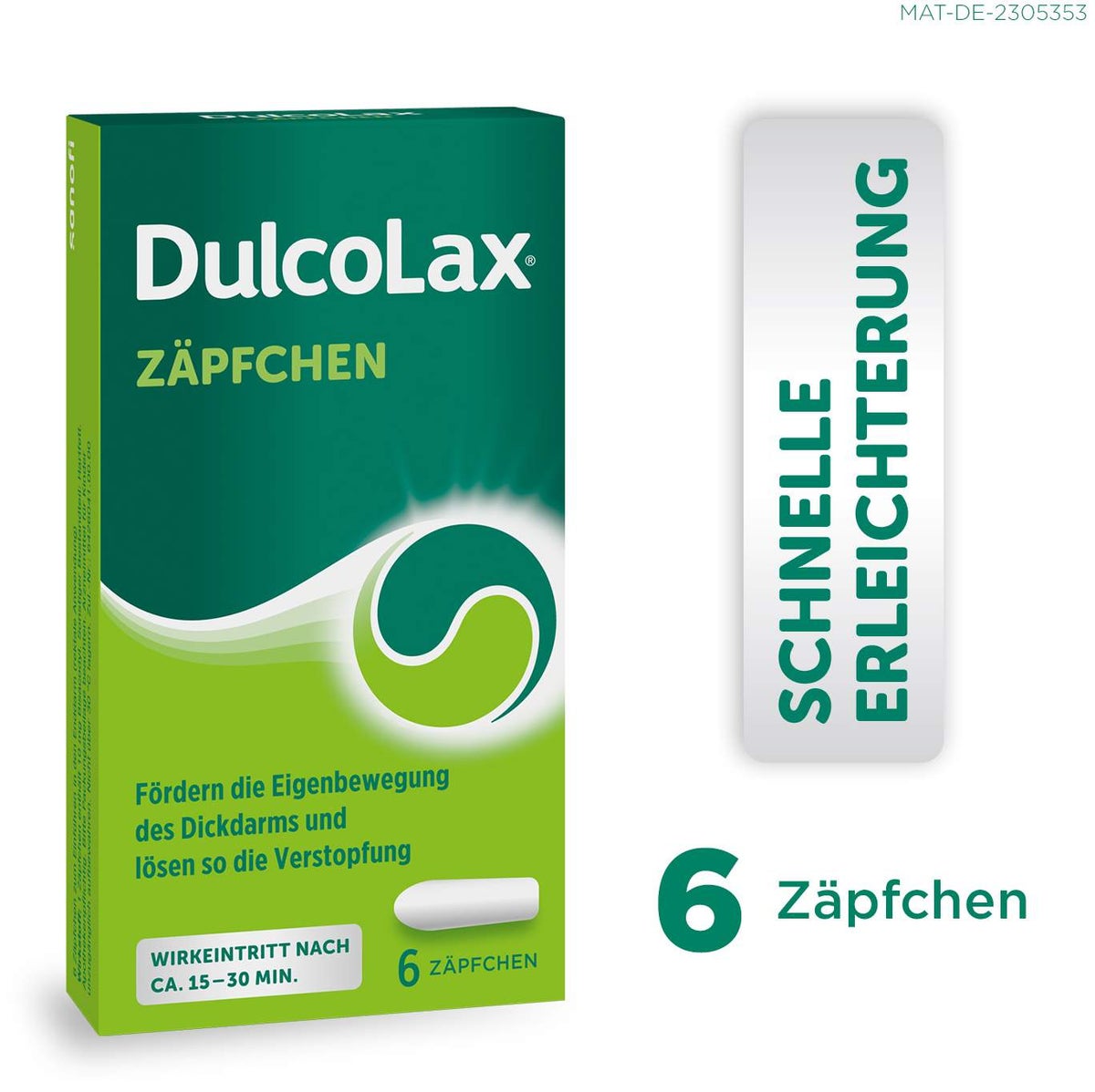Dulcolax 6 Zäpfchen