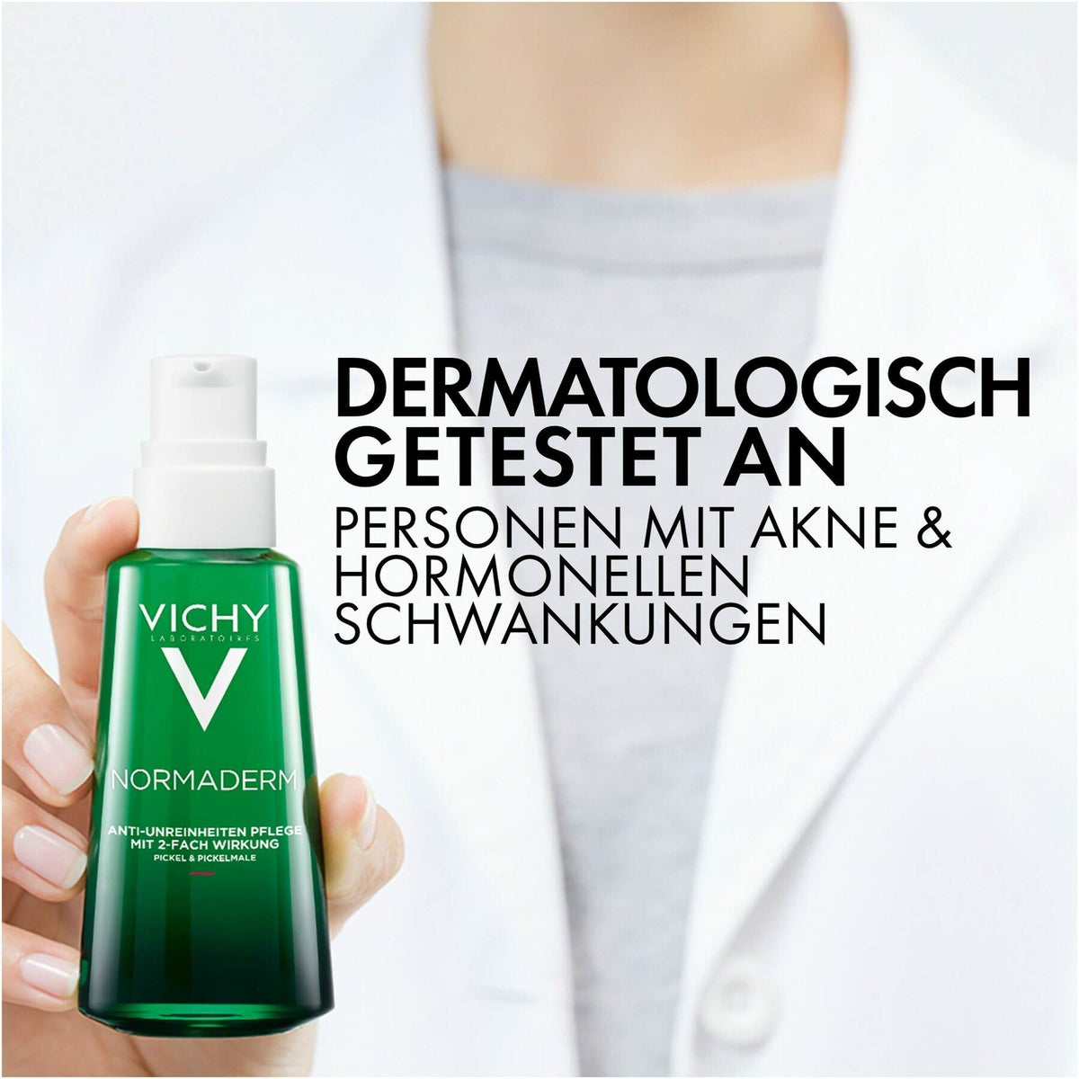 Vichy Normaderm Phytosolution Anti Unreinheitenpflege mit 2 Fach Wirkung 50 ml