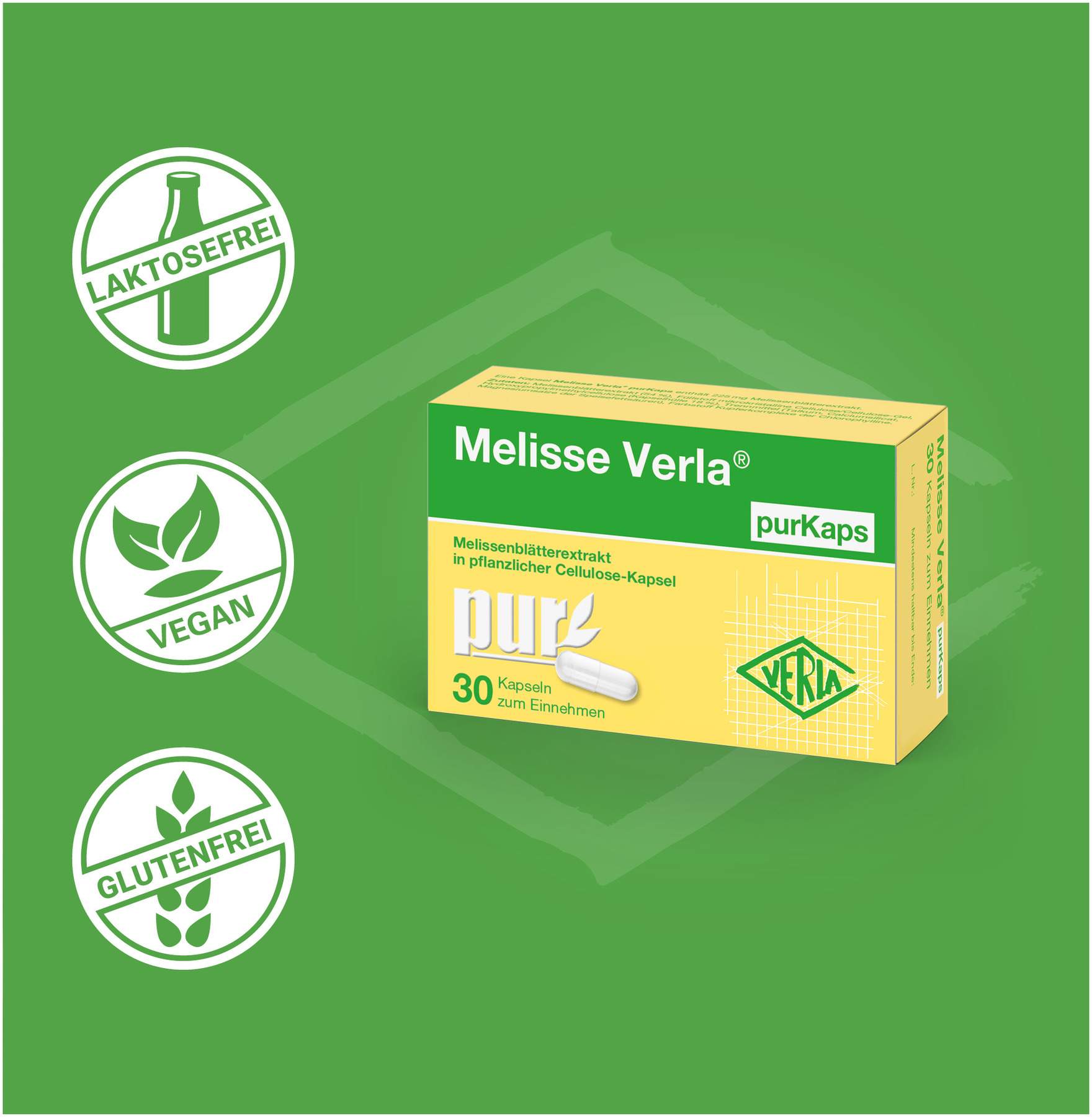 Melisse Verla Purkaps 30 Kapseln