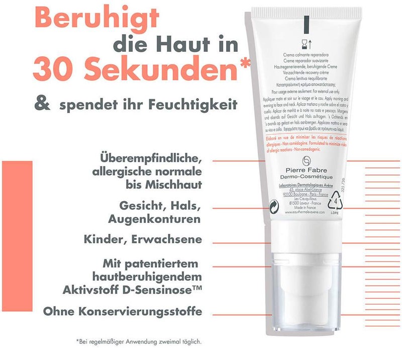 Avene Tolerance Control Creme 40ml