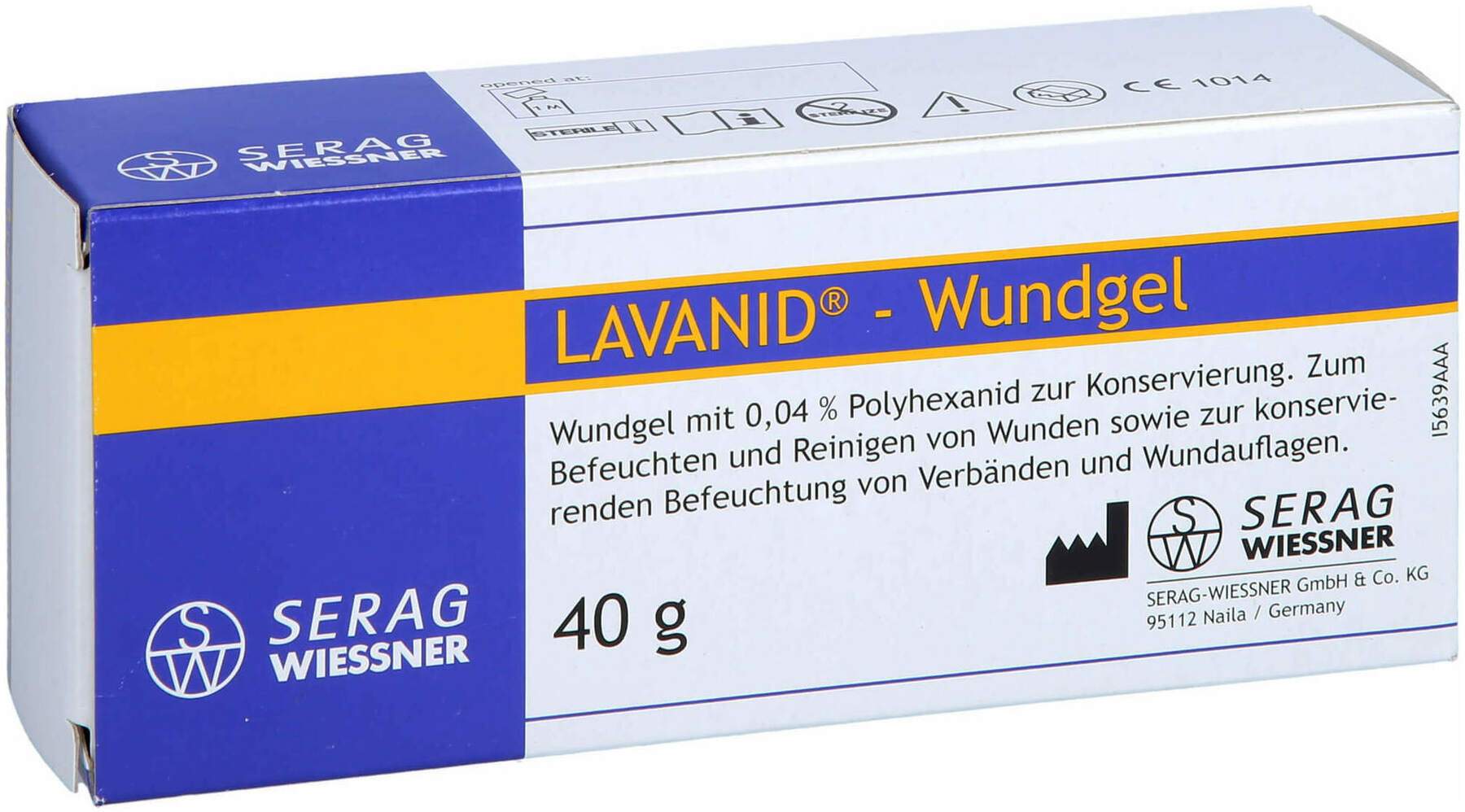 Lavanid Wundgel Mit 0,04 % Polihexanid