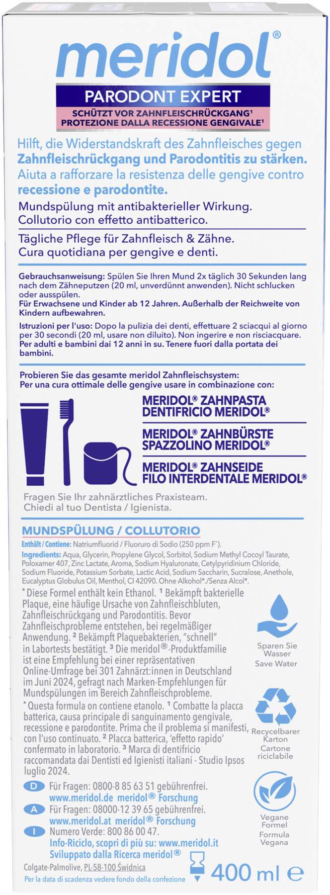Meridol Parodont-Expert Mundspülung 400 ml