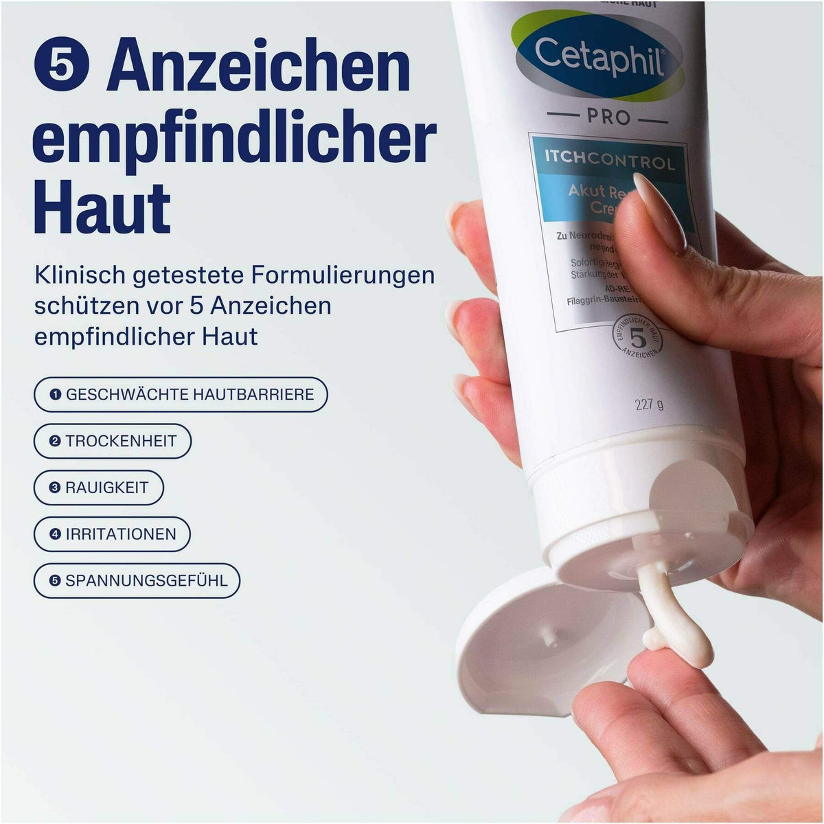 Cetaphil Pro Itch Control Akut Repair Creme 226 g