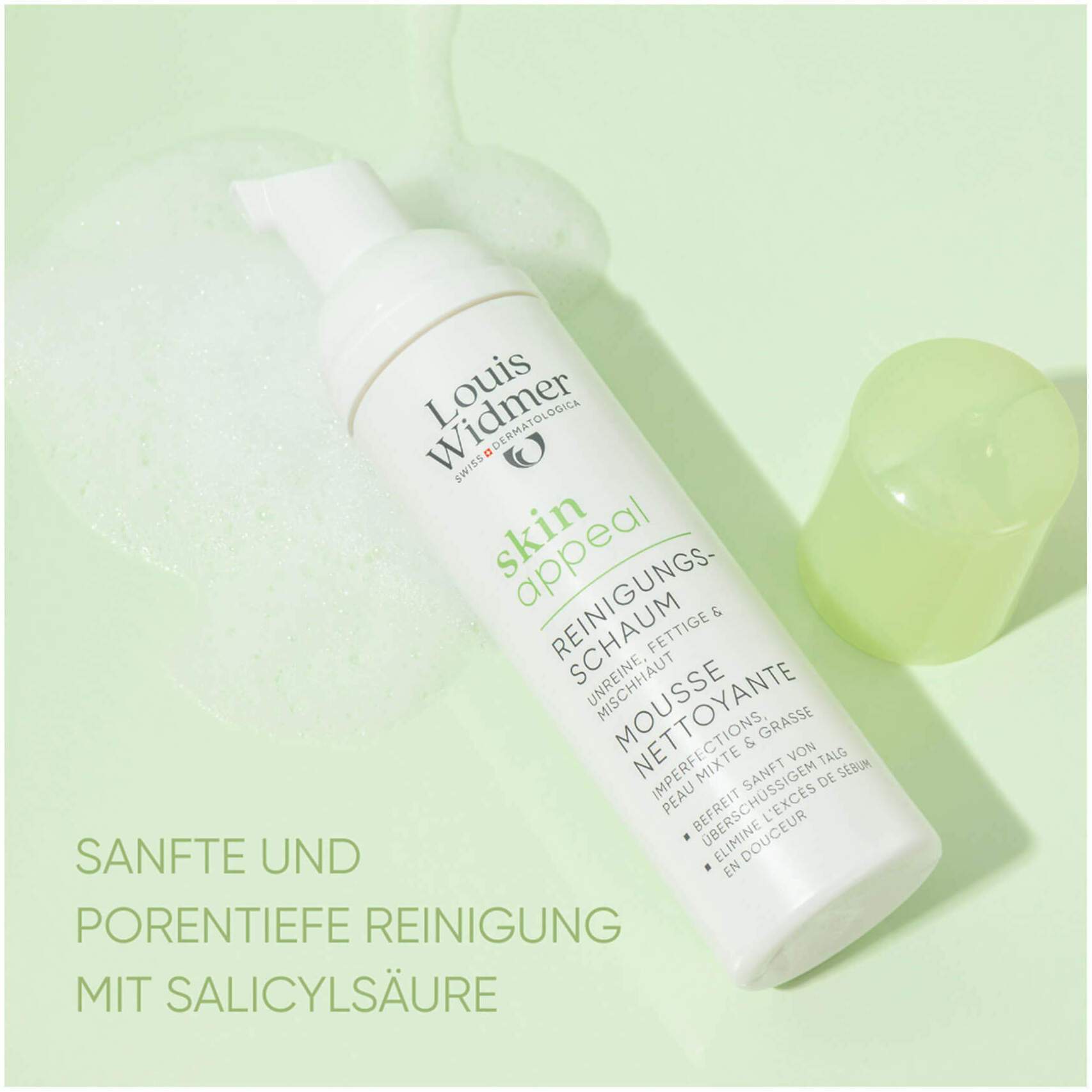 Widmer Skin Appeal Reingungsschaum ohne Parfümierung 150 ml