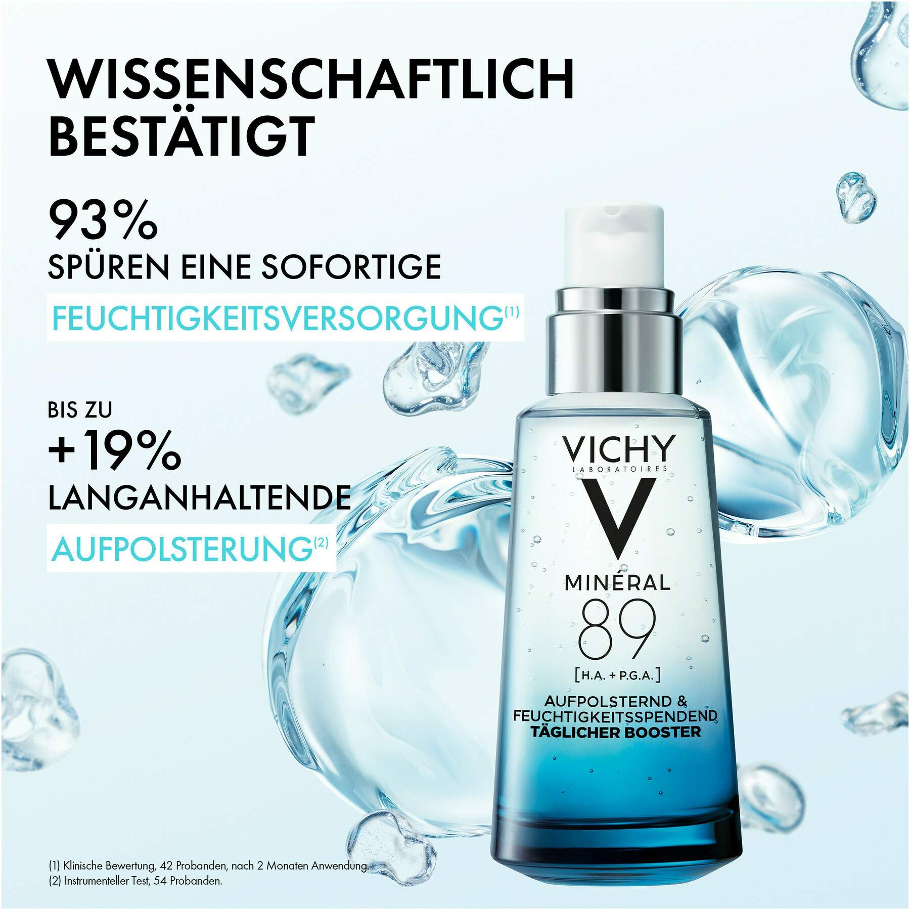 Vichy Mineral 89 Elixier Nachfüllpackung 50 ml