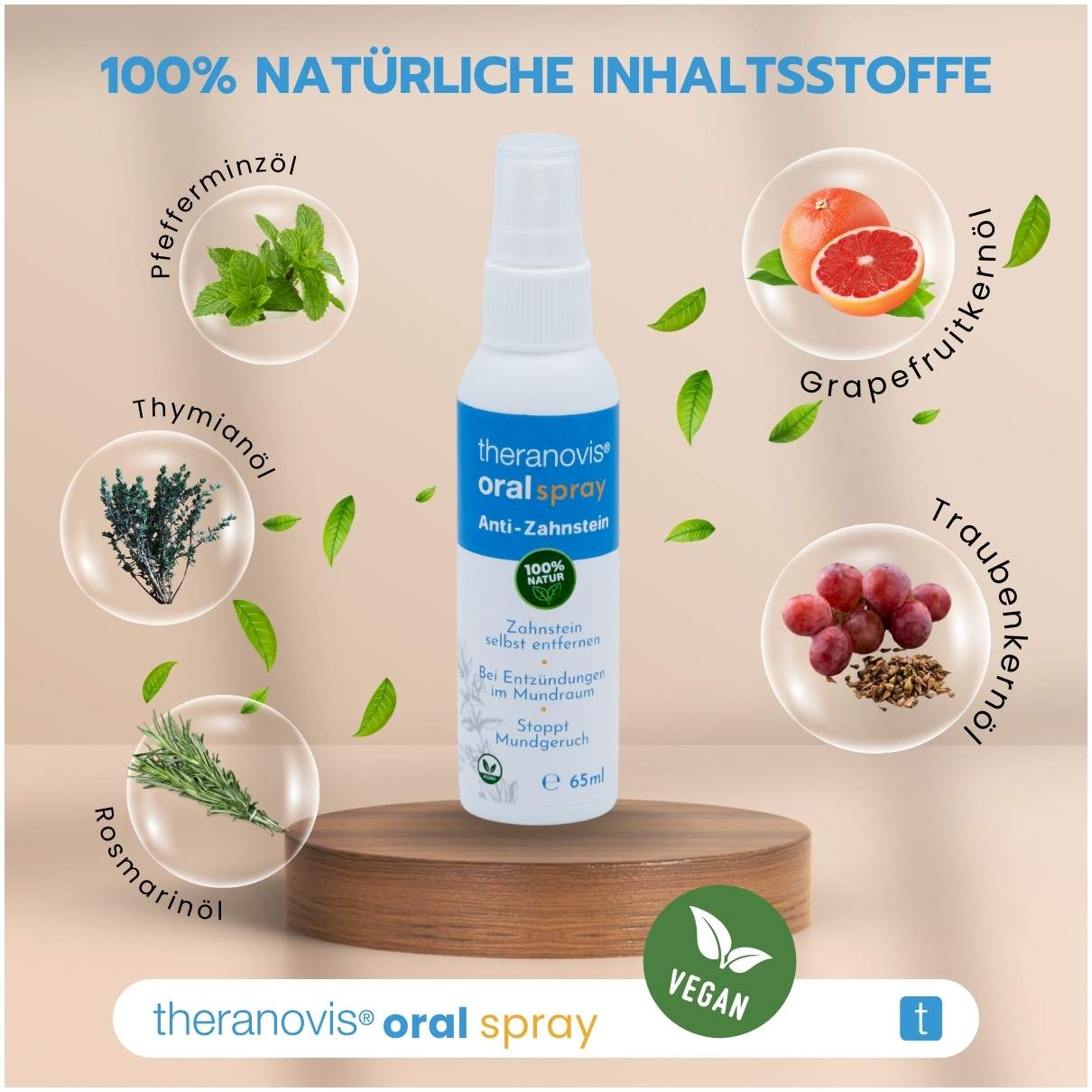Theranovis Zahnstein Spray 65 ml
