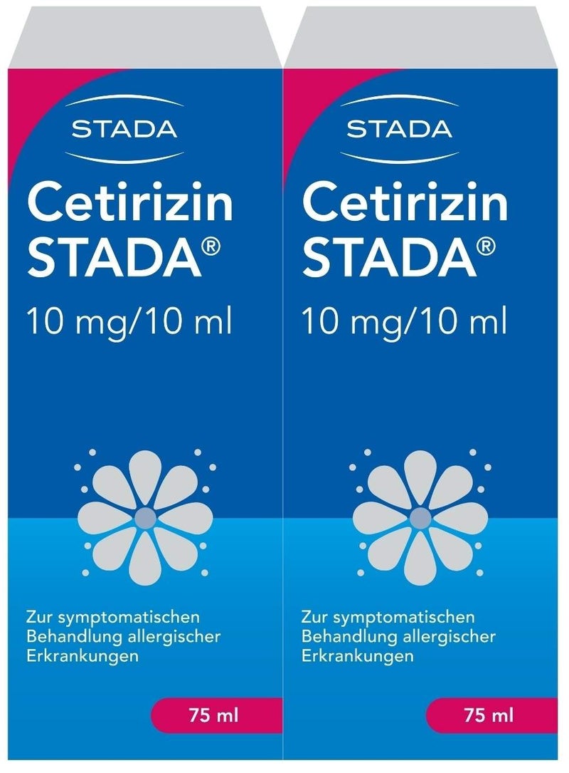 Cetirizin Stada Saft 10 mg pro 10 ml 150 ml Saft