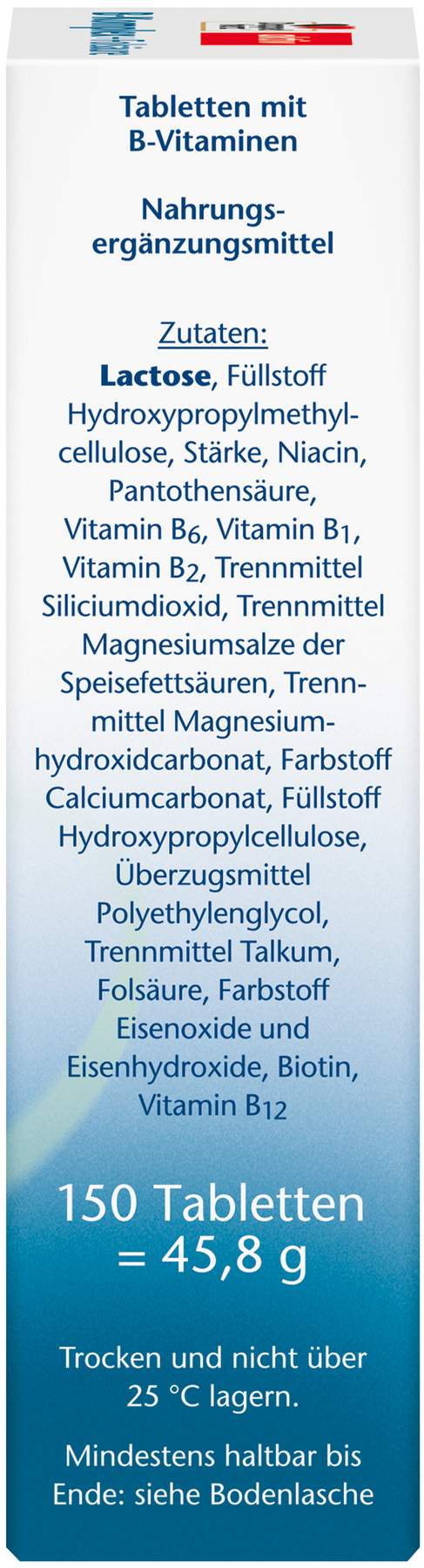 Doppelherz Aktiv B-Komplex + Folsäure 150 Tabletten