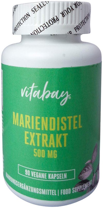 Mariendistel 500 mg Extrakt Kapseln