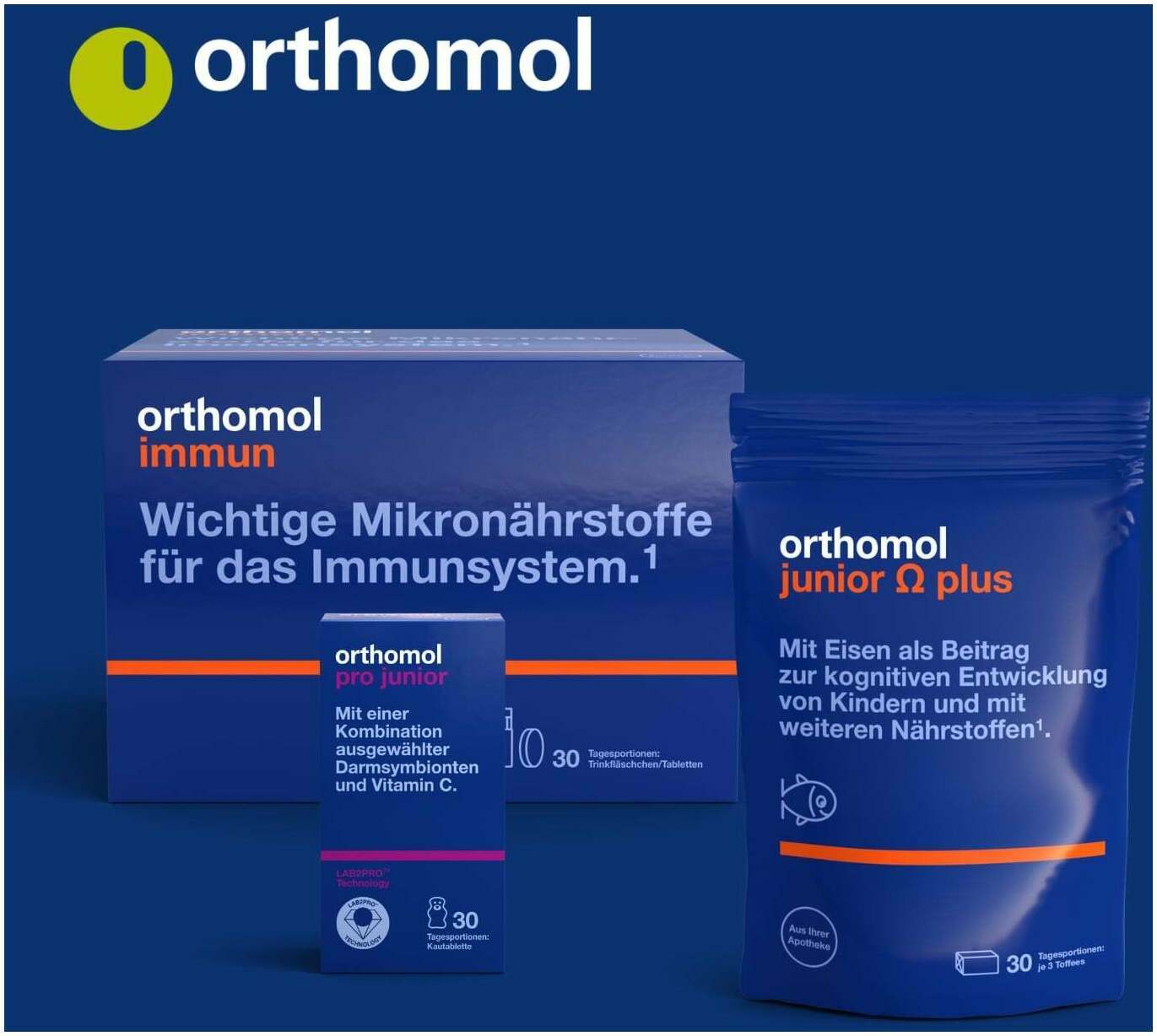 Orthomol Junior C Plus 14 Kautabletten