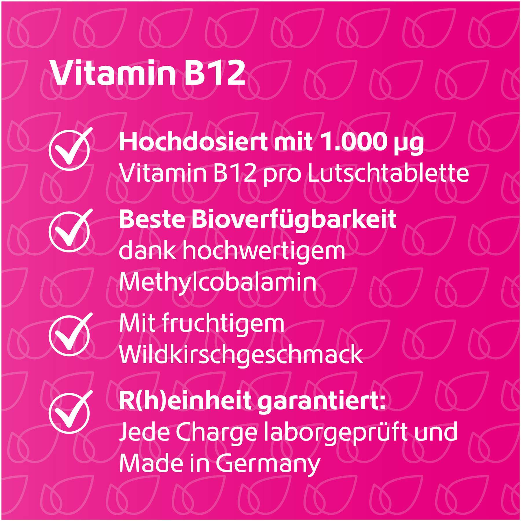 Vitamin B12 120 Lutschtablettenabletten Vegan