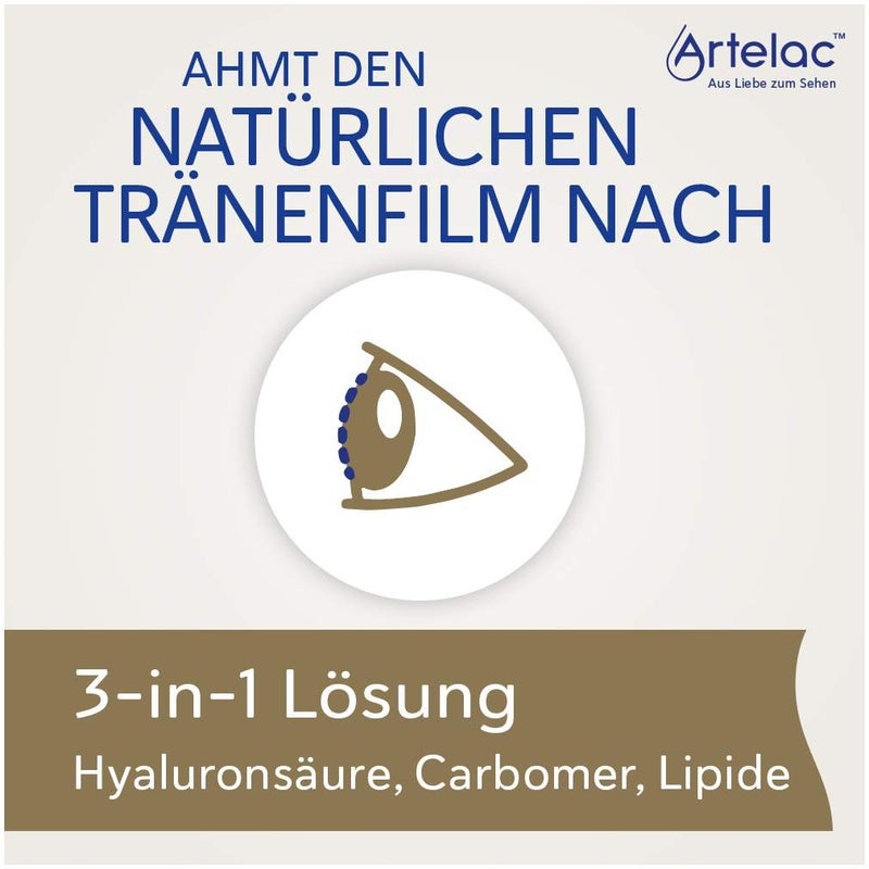 Artelac Complete EDO Augentropfen 30 x 0,5 ml