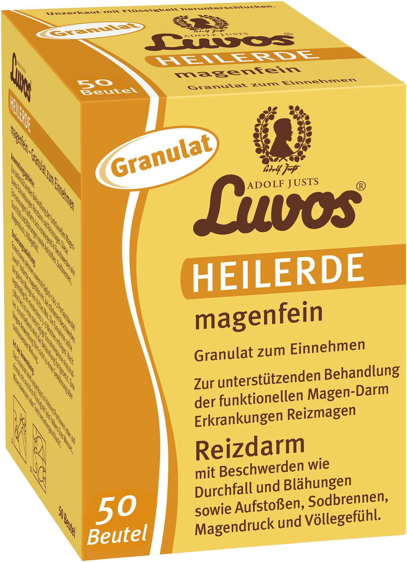 Luvos Heilerde Magenfein 50 Beutel