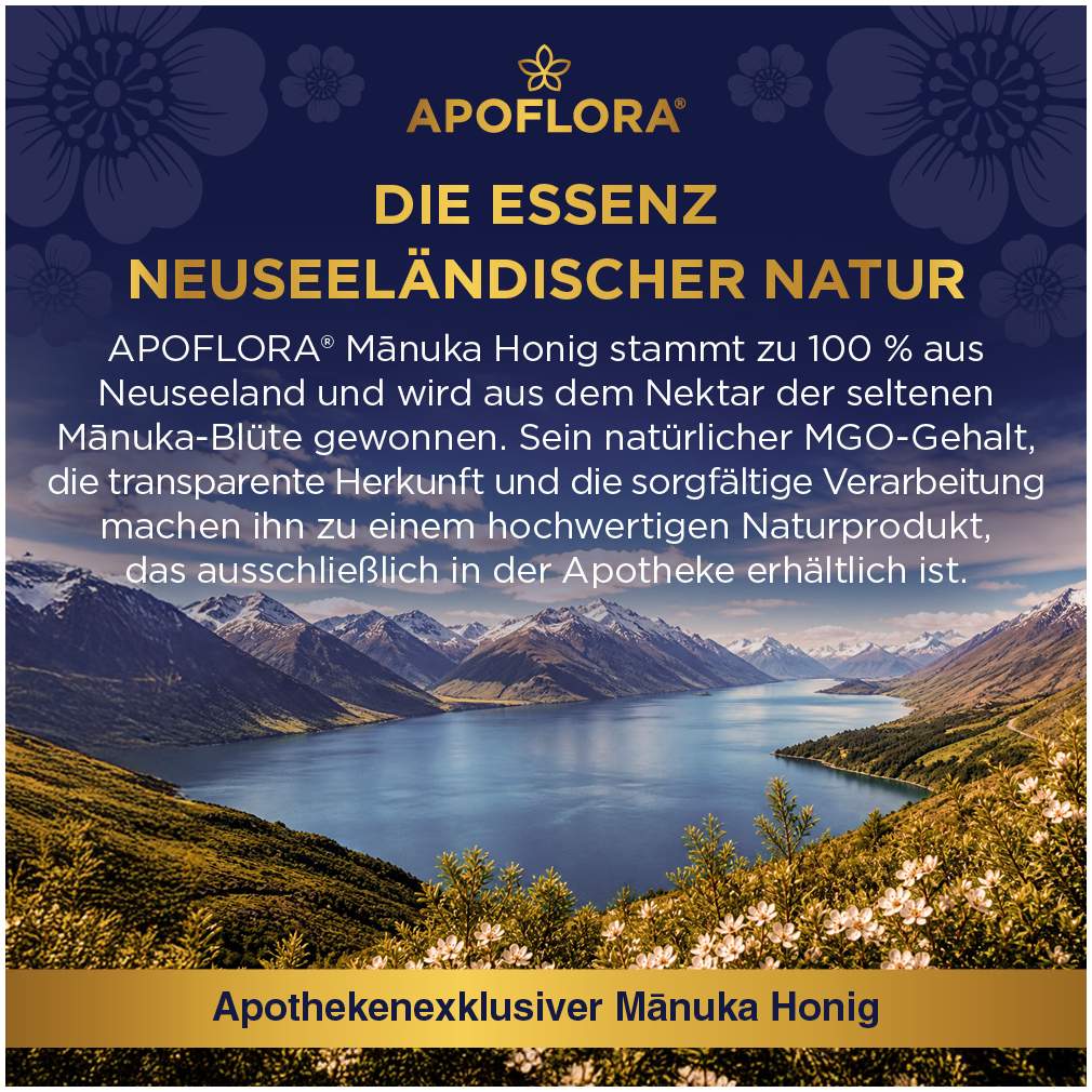 Manuka Apoflora Honig MGO 250+ 500g