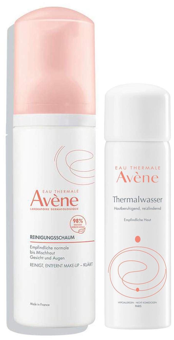 Avene Reinigungsschaum 150 ml + gratis Thermalwasser Spray 50 ml