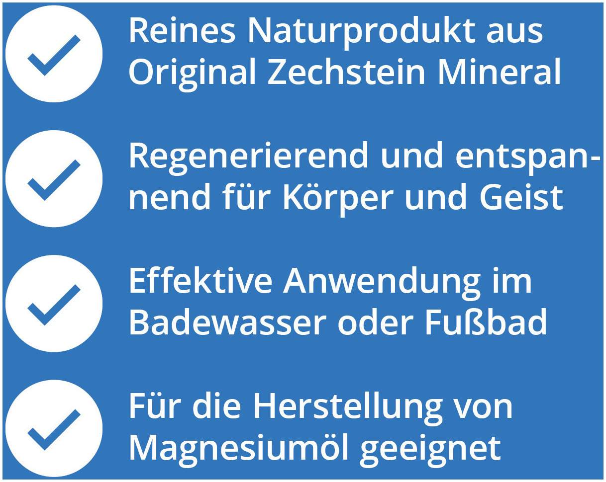 Magnesiumchlorid Vitalbad Zechstein 2.5 G  Bad