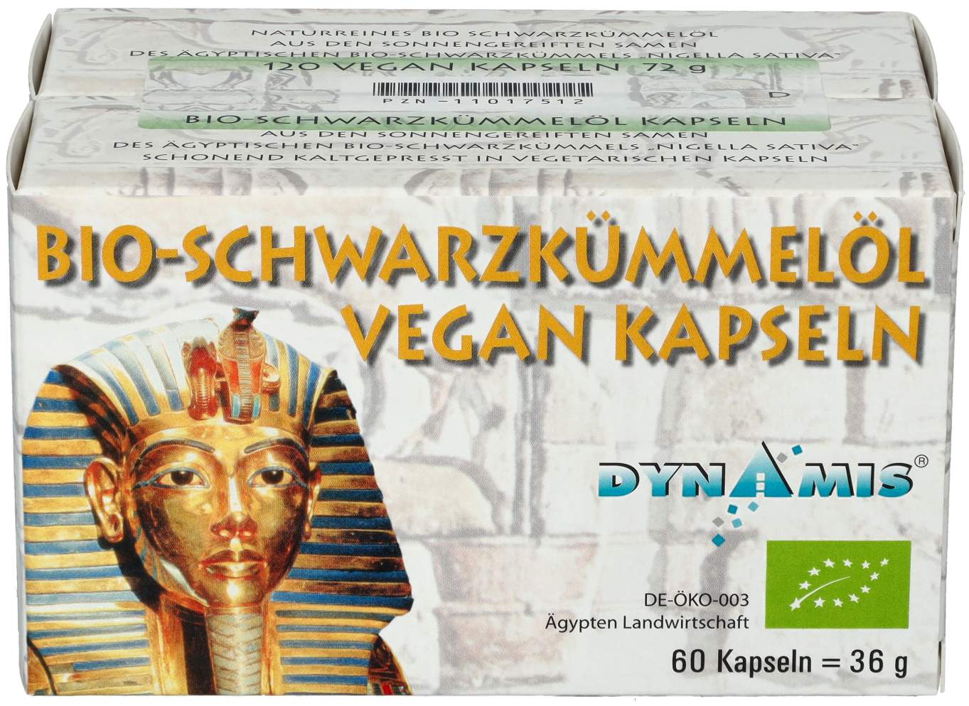 Schwarzkümmel Bio Vegan 120 Kapseln