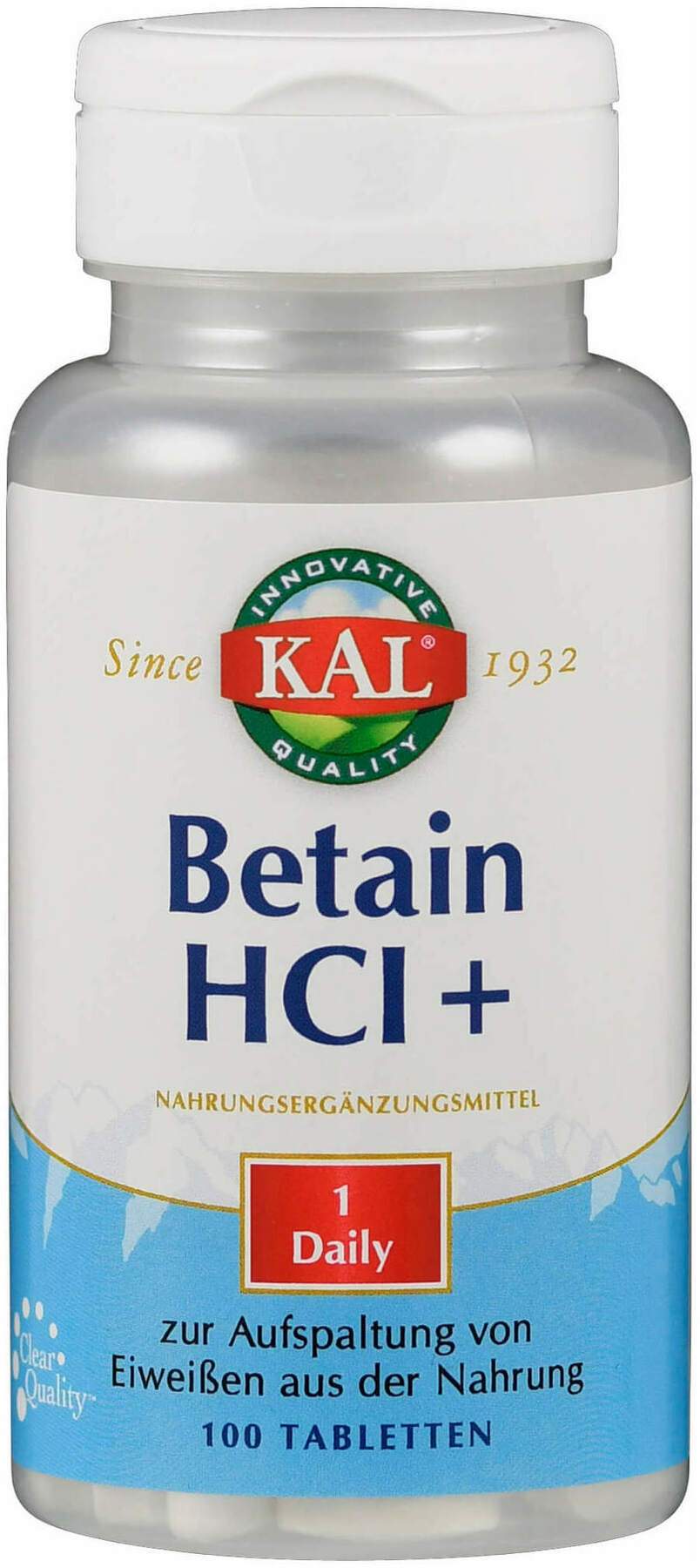 Betain Hcl + 250 mg 100 Tabletten