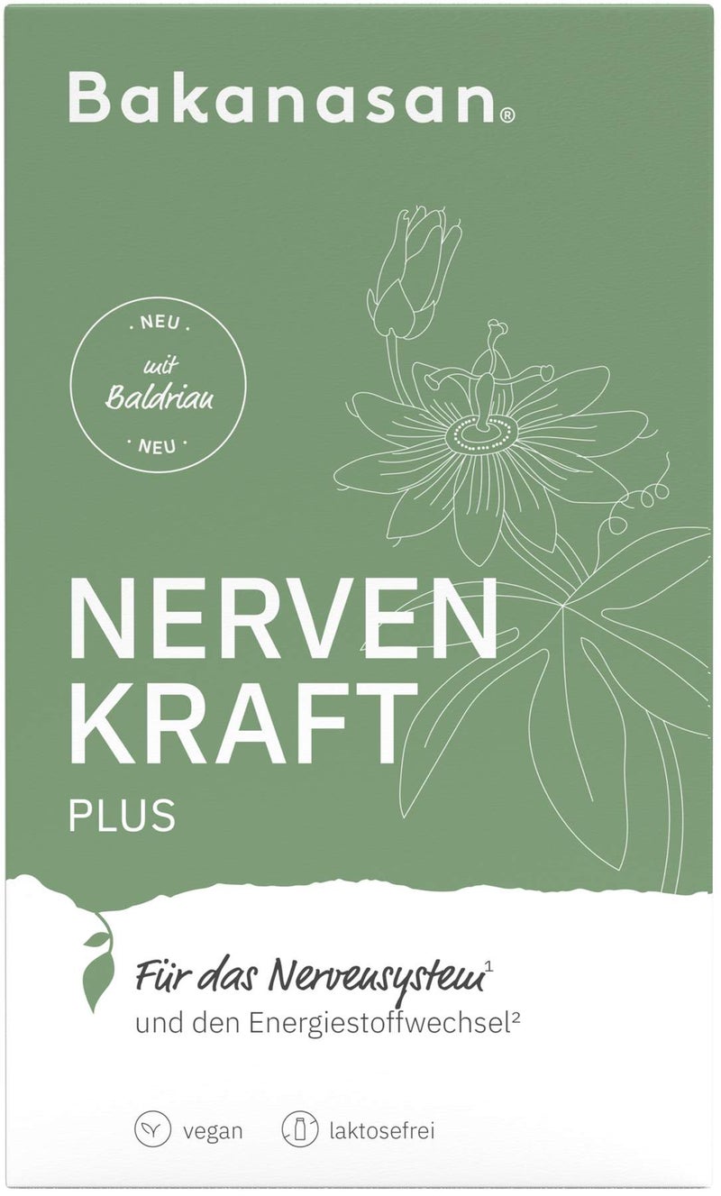 Bakanasan Nervenkraft Plus 60 Kapseln