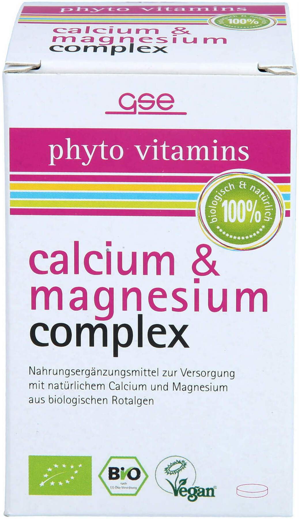 Gse Calcium & Magnesium Complex Bio Tabletten  60 Stück