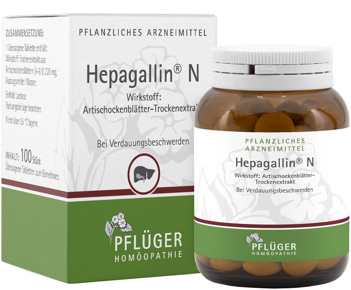 Hepagallin N 100 Dragees