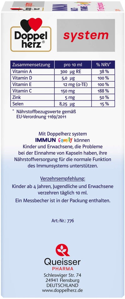 Doppelherz System Immun Family Multivitamine 250 ml