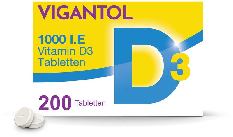 Vigantol 1.000 I.E. Vitamin D3 200 Tabletten