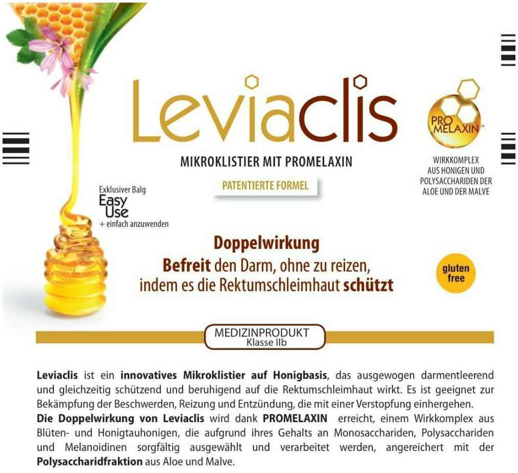 Leviaclis Kinder Klistiere bei Verstopfung 30 G