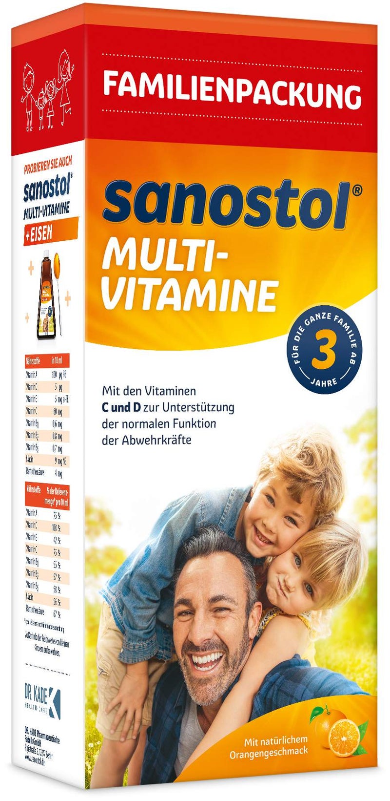 Sanostol Multivitaminsaft 780 ml