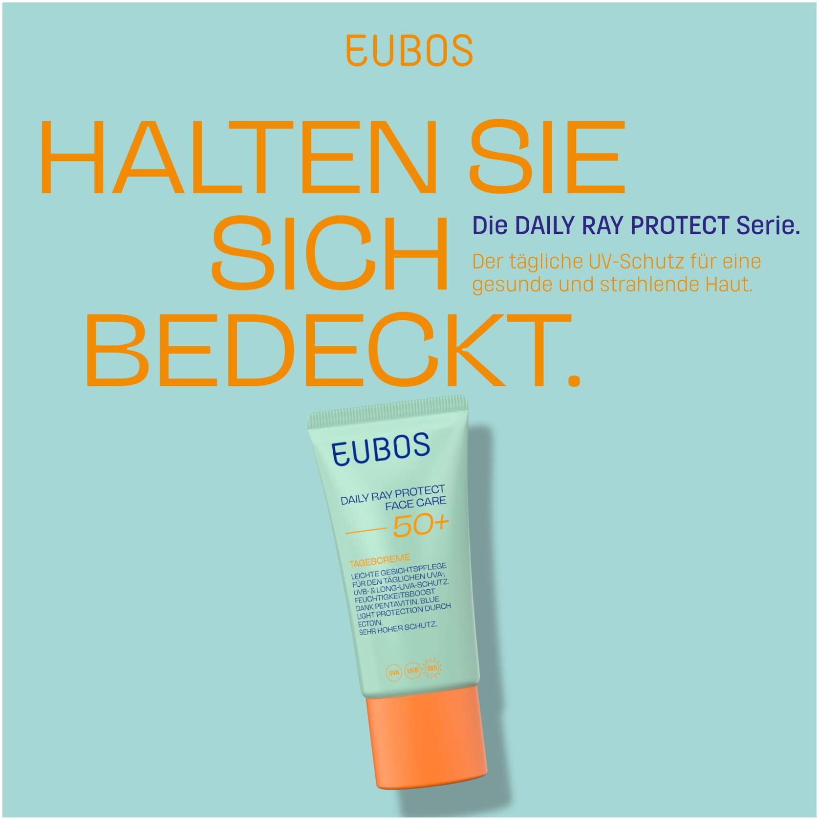 Eubos Daily Ray Protect Face Care Tagescreme LSF 50+ 50 ml
