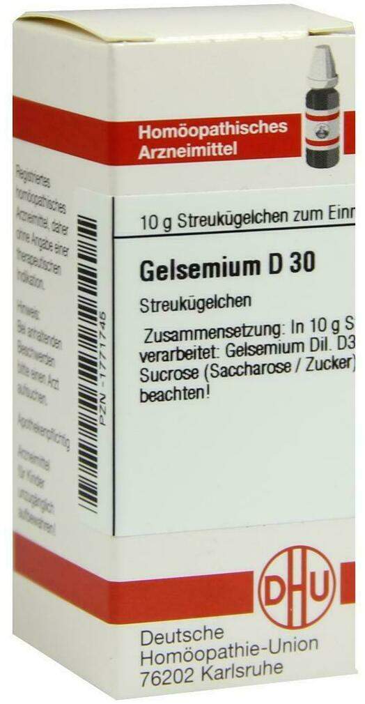 Dhu Gelsemium D30 10 G Globuli