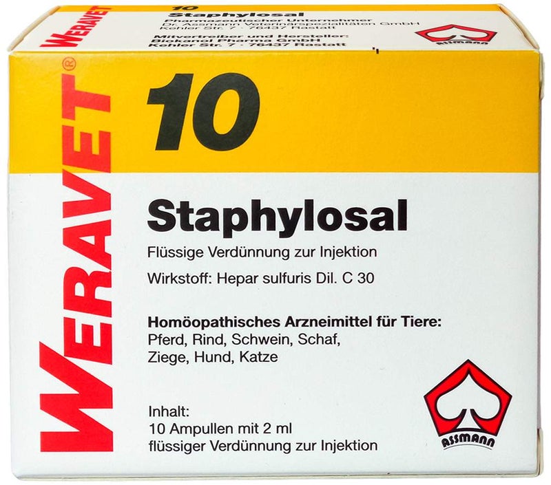Staphylosal 10 Ampullen Vet 10 X 2 ml